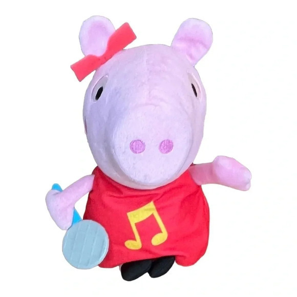 PEPPA PIG OINK ALONG SONGS TALKING AND SINGING PLUSH‎ DOLL 13 INCH - Picture 1 of 9